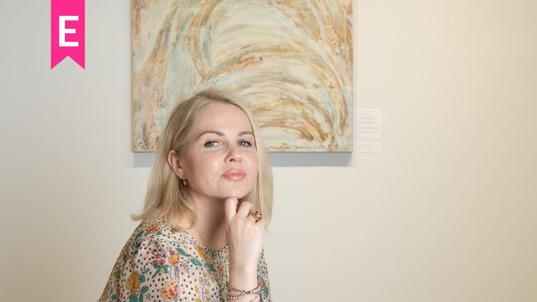 Meet Kasia Muzyka: Polish-American Abstract Artist Turning Minerals into Masterpieces