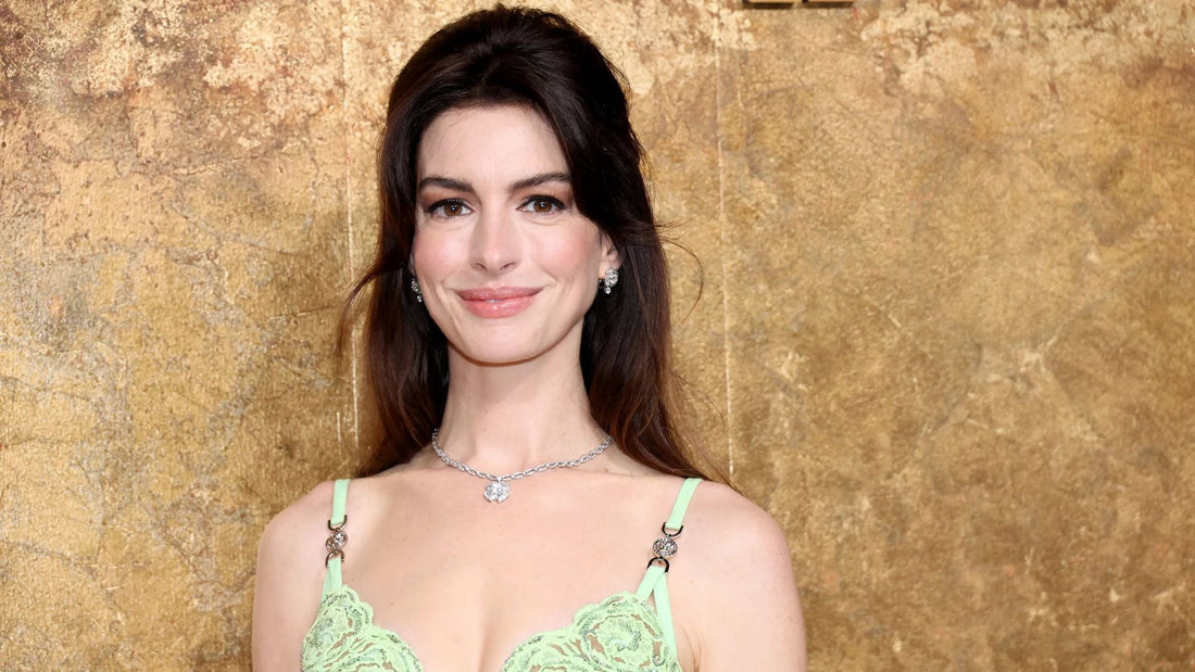 Anne Hathaway for the article by she's single magazine The Chair Theory Explained: Psychology Behind How Men Show Effort 