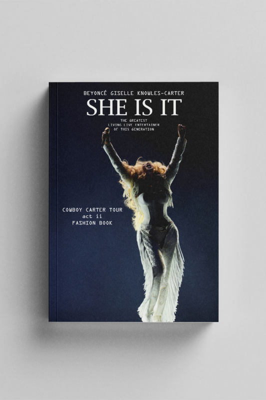 Beyonce's Cowboy Carter Tour Fashion Book