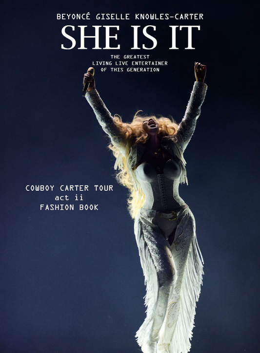 The Cowboy Carter Tour Fashion Book